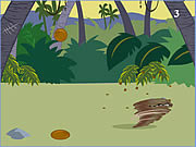 Play Taz coconut catching Game