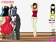 Play Charming girl dressup Game