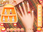 Princesses Autumn Knits and Nails - Girls - Y8.com