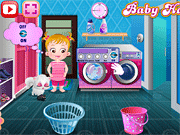 Baby Hazel Laundry Time - Girls - Y8.COM