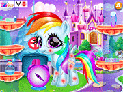 Rainbow Pony Caring - Girls - Y8.com