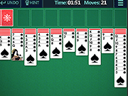 Spider Solitaire - Thinking - Y8.com