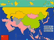 Scatty Maps Asia - Thinking - Y8.com