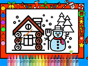 Color and Decorate Christmas - Fun/Crazy - Y8.com