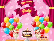 Ice Cream Birthday Party - Girls - Y8.COM