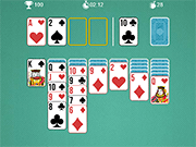 Solitaire Classic - Thinking - Y8.COM