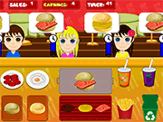 Burger Now - Management & Simulation - Y8.COM