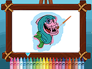 Angry Fish Coloring - Arcade & Classic - Y8.COM