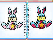 Coloring Bunny Book - Skill - Y8.COM