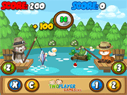 Fishing Duel Dash - Fun/Crazy - Y8.COM