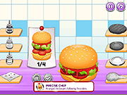 Nom Nom Good Burger - Management & Simulation - Y8.com