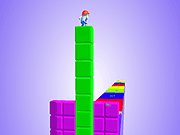 Cube Tower Surfer - Skill - Y8.com