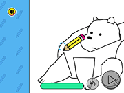 We Bare Bears: How to Draw Ice Bear - Arcade & Classic - Y8.COM