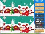 Christmas Spot Differences - Thinking - Y8.COM