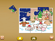 Hello Kitty Christmas Jigsaw Puzzle - Arcade & Classic - Y8.COM