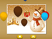 Christmas Snowman Jigsaw Puzzle