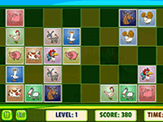 Farm Animals Matching Puzzles - Thinking - Y8.COM