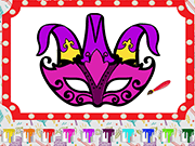Carnival Party: Mask Coloring - Fun/Crazy - Y8.COM