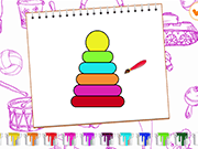 Coloring Book Toy Shop - Fun/Crazy - Y8.com