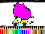 BTS Cute Cats Coloring - Skill - Y8.com