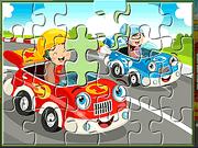 Racing Jigsaw Deluxe - Arcade & Classic - Y8.com
