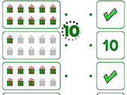 Count and Match Christmas - Thinking - Y8.com