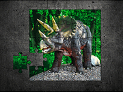 Dino Park Jigsaw - Thinking - Y8.COM