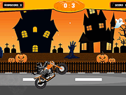 Halloween Wheelie Bike - Skill - Y8.COM