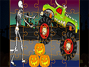 Halloween Truck - Skill - Y8.com