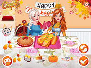 Sisters Thanksgiving Dinner - Girls - Y8.COM