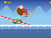 Santa: Wheelie Bike Challenge