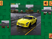 Mercedes-Benz SLS E-Cell Puzzle - Thinking - Y8.COM
