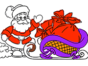 Santa Claus Coloring - Skill - Y8.COM