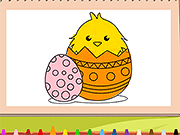Coloring Book Easter - Skill - Y8.COM