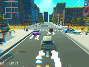 2 Player 3D City Racer - Racing & Driving - Y8.com