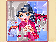 Winter Puzzle - Girls - Y8.COM