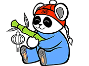 Cute Panda Coloring