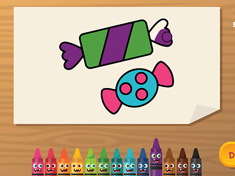 Trò Chơi Happy Crayons - Chơi Trực Tuyến Tại Y8.Com