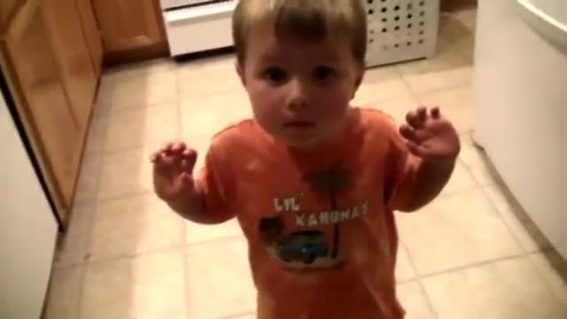 3 Year Old With Sour Candy - Kids - Videotime.com