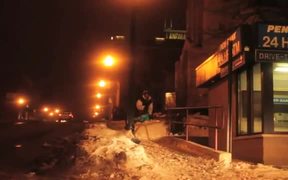 Urban Skiing Fail - Sports - VIDEOTIME.COM