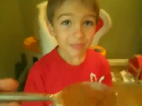 Little Boy Cinnamon Challenge