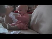 Baby Ripping Paper