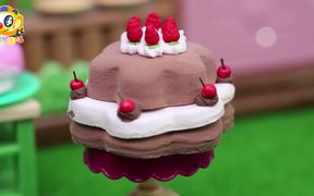 Baby Panda's Birthday Party | Make Strawberry Cake - Commercials - VIDEOTIME.COM