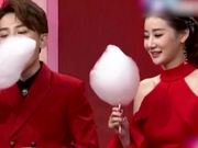 Cotton Candy Eating Challenge