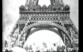 Panorama of Eiffel Tower 1900 - Tech - VIDEOTIME.COM