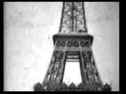 Panorama of Eiffel Tower 1900