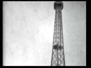 Panorama of Eiffel Tower 1900