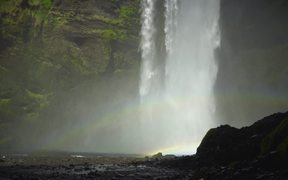 Double Rainbow at Waterfall Base - Fun - VIDEOTIME.COM