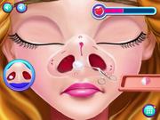 Cute Camryn Nose Treatment Walkthrough - Games - Y8.COM