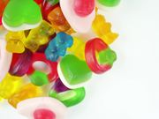 Selection of Candy Rotating into Shot